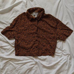 Topshop Button Down Top